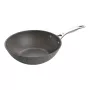 Wok/Stir-Fry keptuvė Ballarini 75002-815-0 apvali antracito 30 cm, aliuminio, 6 sluoksnių granito/titano neprideganti danga