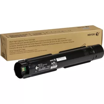 Xerox Genuine ® VersaLink® C7000 spalvoto spausdintuvo juoda didelės talpos dažų kasetė (10700 puslapių) - 106R03757