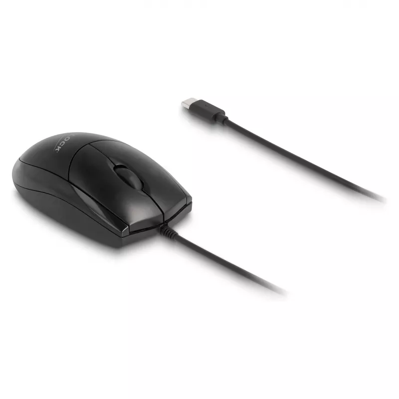 Pelė DeLOCK 12114 USB Type-C optinė abiem rankoms tinkama