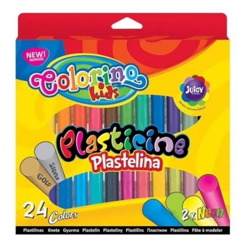 Colorino Kids Plasticine 24 spalvų