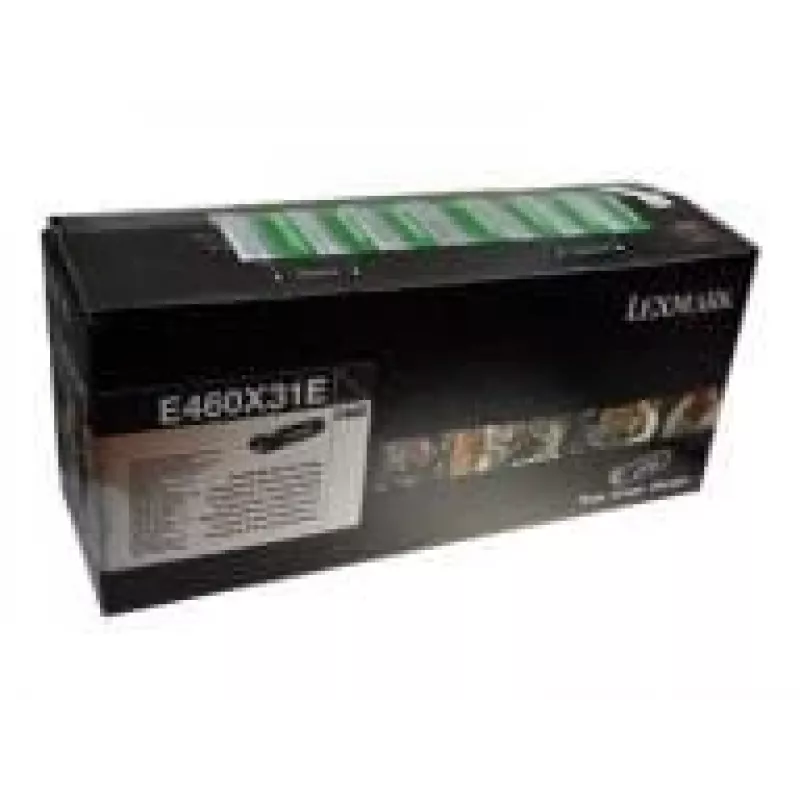 Lexmark E460X31E Tonerio kasetė, 10000 puslapių, juoda