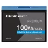 LiFePO4 baterija QOLTEC 12,8 V 100 Ah su Bluetooth — 12,8 V 100 Ah