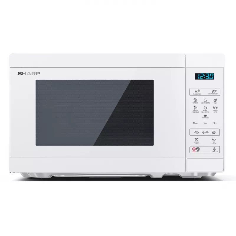 Sharp | Mikrobangų krosnelė | YC-MS02E-C | Laisvai pastatoma | 800 W | Balta