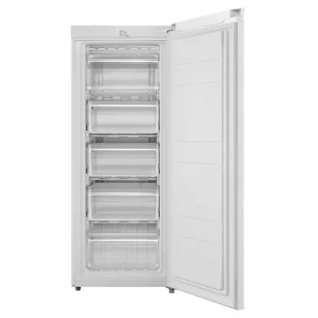 Midea šaldiklis | MDRU229FZE01 | Energinio efektyvumo klasė E | Vertikalus | Pastatomas | Aukštis 142 cm | Bendra naudingoji talpa 160 l | Baltas