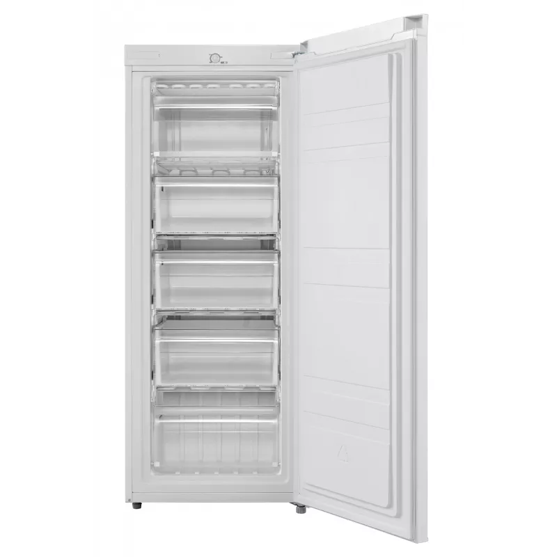 Midea šaldiklis | MDRU229FZE01 | Energinio efektyvumo klasė E | Vertikalus | Pastatomas | Aukštis 142 cm | Bendra naudingoji talpa 160 l | Baltas