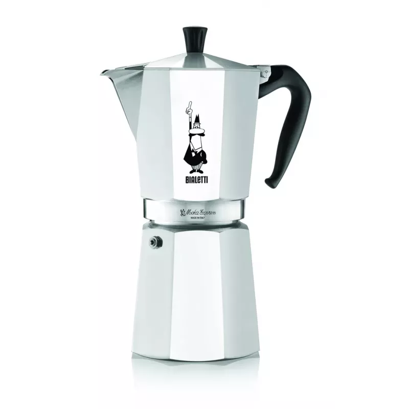 Bialetti Moka Express kavinukas 0,775 L, aliuminis, juodas