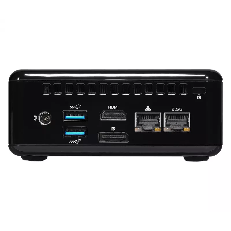 ASRock NUC BOX-1165G7 0,6 l korpuso PC juoda i7-1165G7 4,7 GHz