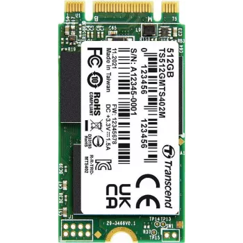 Transcend MTS402M M.2 256 GB Serial ATA III MLC NAND (TS256GMTS402M)