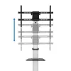 TV/monitoriaus vežimėlis, 37-86' iki 50 kg