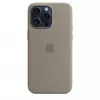 Silikoninis dėklas su „MagSafe“, skirtas „iPhone 15 Pro Max“ – molio spalvos