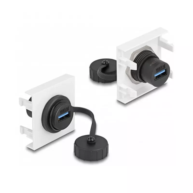 DeLOCK Easy 45 modulis SuperSpeed USB 5 Gbps USB Type-A lizdas 45 x 45 mm