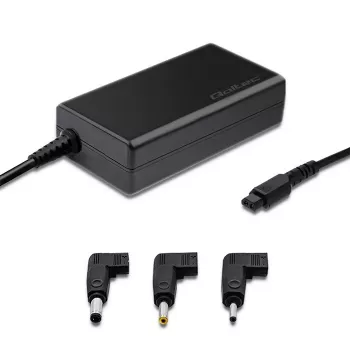 Qoltec 52415 maitinimo adapteris, skirtas Samsung Sony 65W | 3 kištukai | + maitinimo kabelis