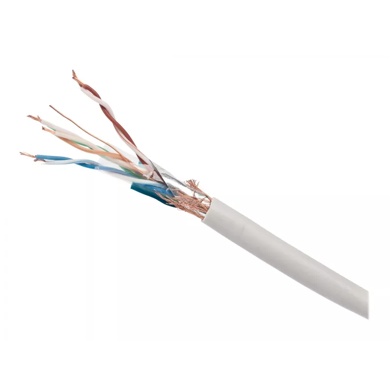 Tinklo kabelis Gembird 305 m Cat5e S-FTP pilkas