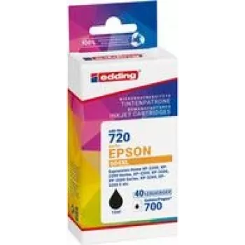 EDD-720 juodas spausdintuvo kasetė, suderinama su EPSON 604XL T10H1 - Suderinama - Ti