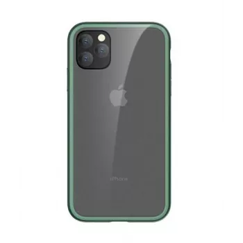 Apsauginis telefono dėklas COMMA, skirtas iPhone 11 Pro Max — atsparus smūgiams, žalias