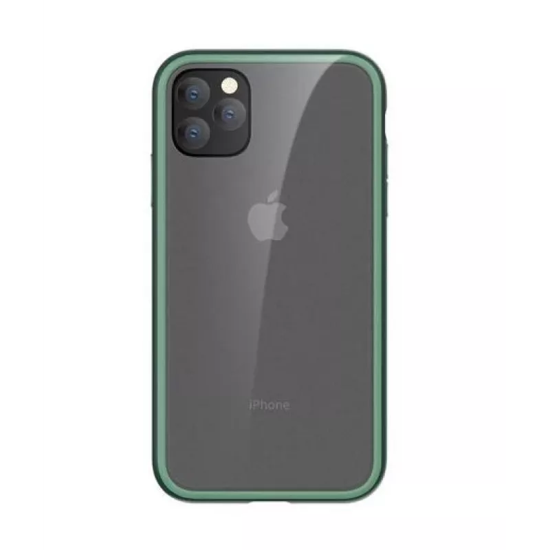 Apsauginis telefono dėklas COMMA, skirtas iPhone 11 Pro Max — atsparus smūgiams, žalias