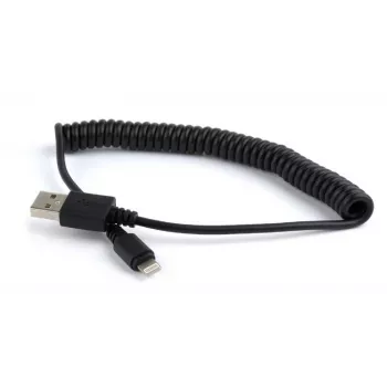 Lightning laidas Gembird CC-LMAM-1.5M — 1,5 m, Lightning į USB-A, juodas