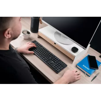 Savio KB-02 klaviatūra Namams/Biurui USB QWERTY Juoda