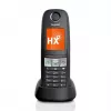 Gigaset E630HX DECT belaidžio telefono ragelis su skambučio numerio atpažinimu, juodos spalvos