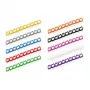 VALUE kabelių žymėjimo rinkinys komutaciniams kabeliams, 5 - 6,5 mm, 10 x 10 vnt., įvairiaspalvis