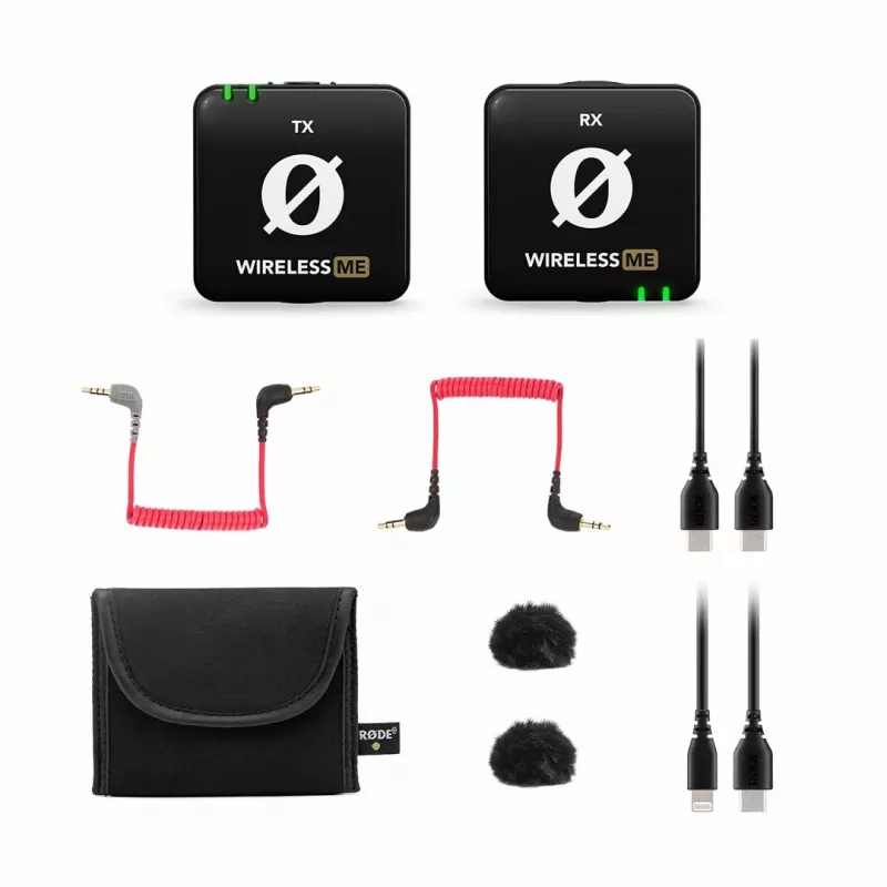 WIME RODE WIRELESS ME dviejų kanalų belaidė mikrofonų sistema