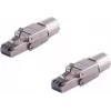 RJ45 jungtis ShiverPeaks BS08-45006-2 be įrankių Quick STP, ekranuotas Ethernet kištukas