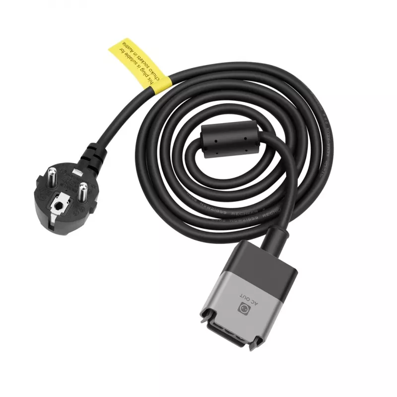Maitinimo laidas EcoFlow EFL-BKWAC-3M-EU