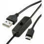 Renkforce RF-4495298 USB kabelis, juodas