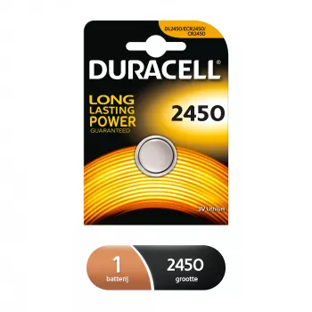 Duracell CR2450 3V vienkartinė baterija ličio