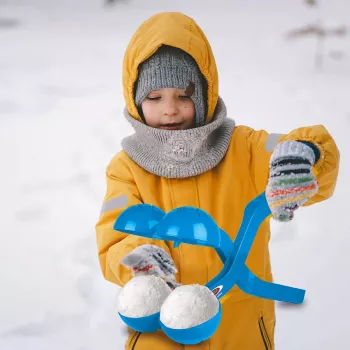 Sniego gniūžčių formavimo įrankis Jamara Snow Play 38 cm mėlynas