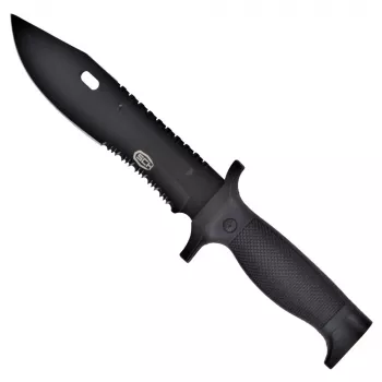 SCK 828-6 juodas taktinis peilis