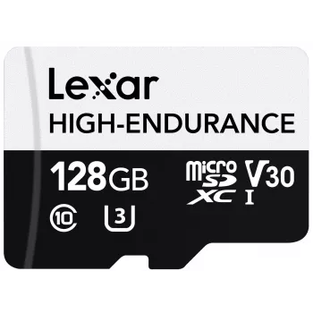 „microSD High Endurance“ kortelė 128GB C10 A1 U1 V30 100/45MB/s