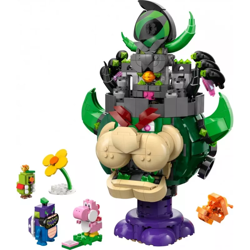 Konstruktorius LEGO Super Mario Princas Florianas ir Bowserio pilis rinkinys 72042