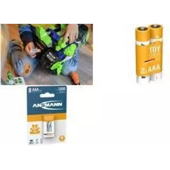 Ansmann ANS 1311-0029 - maxE NiMh baterija AAA Micro 800 mAh 2 vnt. pakuotė - Baterija - Micro (AAA) (1311-0029)