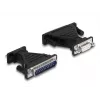 DeLOCK adapteris USB 2.0 Type-A į nuoseklųjį RS-232 D-Sub 9 + D-Sub 25