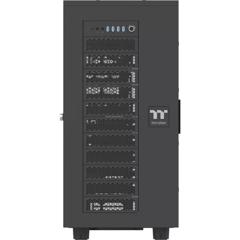Thermaltake Enclosure AX700 TG Super Tower Juoda retail - Tower (CA-11B-00F1WN-00)