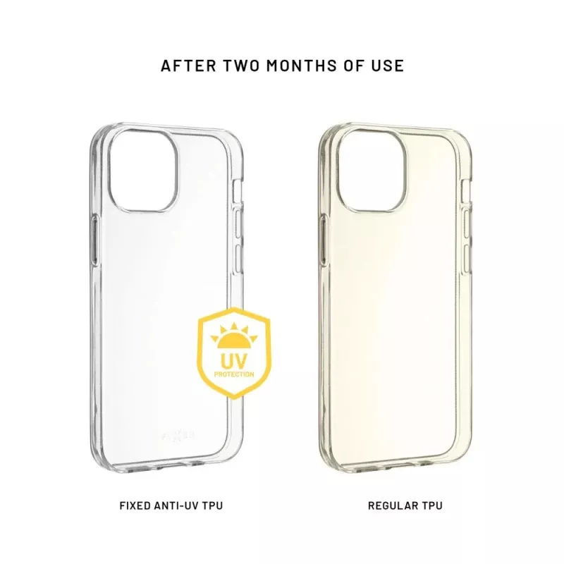 Apsauginis galinis dangtelis FIXED Samsung Galaxy S25+ — permatomas TPU, modelis FIXTCCA-1505-TR