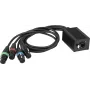 Adapteris RJ45-DMX EUROLITE DNK-2 (modelis 70064832) — RJ45 į DMX signalo keitiklis