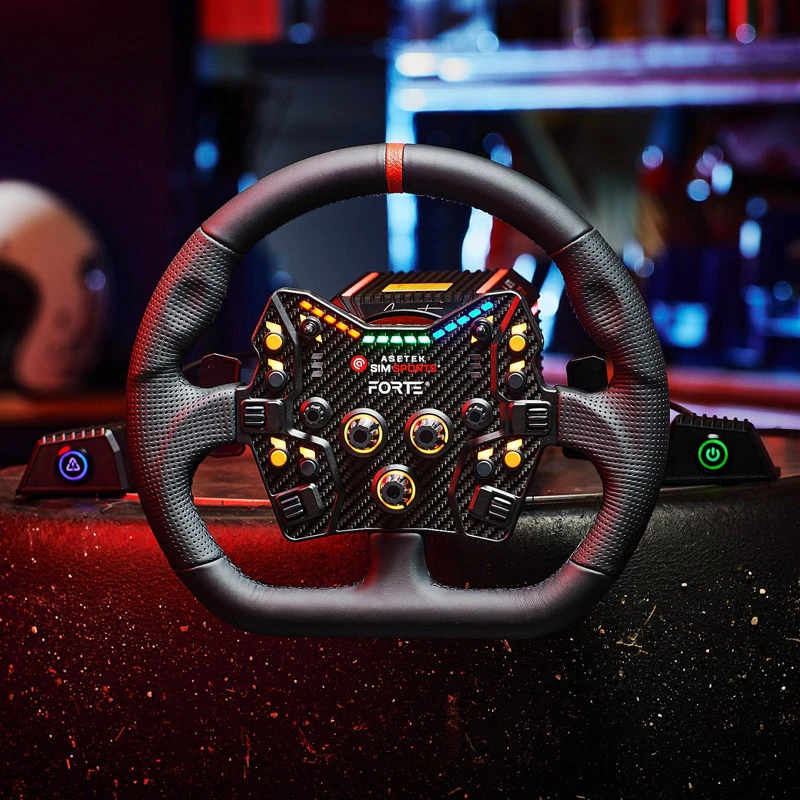 Asetek SimSports GT Rim - Closed D, oda - juoda