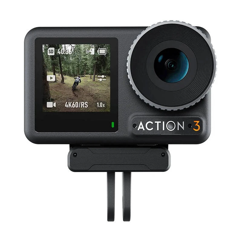 Magnetinis dviejų spaustukų adapteris Telesin OA-TPM-T04, skirtas DJI Action 4/3 kamerai