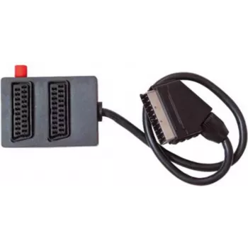 SCART 2 krypčių skirstytuvas-adapteris ShiverPeaks 94055 — pasyvus vaizdo/garso signalo skirstytuvas