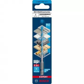 Grąžtas Bosch 2 608 900 571 5mm 100mm