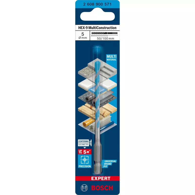 Grąžtas Bosch 2 608 900 571 5mm 100mm