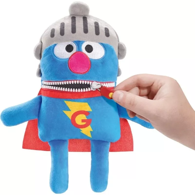 Sesame Street: Sorgenfresser Super-Grobi, pliušinis žaislas 34 cm