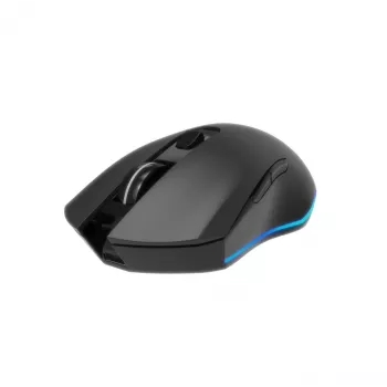 Belaidė RF optinė pelė Gembird MUSGW-6BL-02 — dešiniarankiams, 3200 DPI, 6 mygtukai, juoda, RGB