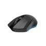 Belaidė RF optinė pelė Gembird MUSGW-6BL-02 — dešiniarankiams, 3200 DPI, 6 mygtukai, juoda, RGB
