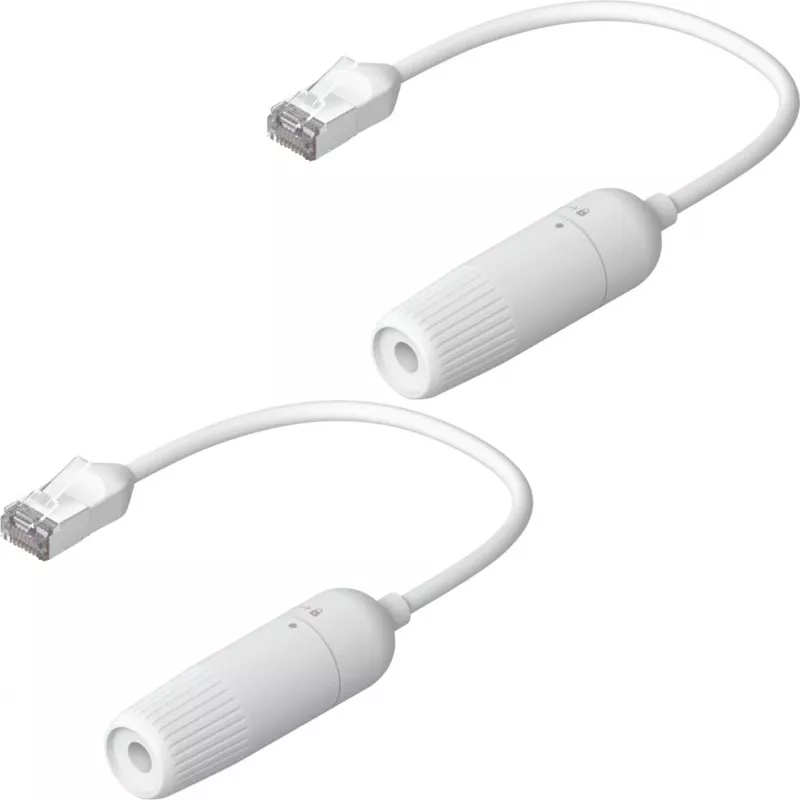 Tinklo kabelis Ubiquiti UACC-Cable-Extender-C6A RJ-45 Cat6a 0,185 m baltas
