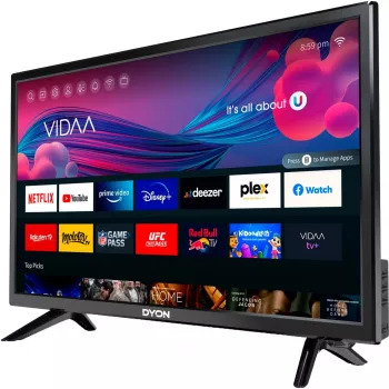 Televizorius Dyon 24 VX 24 col. HD Smart TV Wi-Fi 1366 x 768