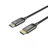 HDMI laidas Unitek C11085GY01-15M — HDMI Type A į A, 30 m, HDMI 2.1, 8K@60Hz, 4K@144Hz, paauksuoti kontaktai, juodas