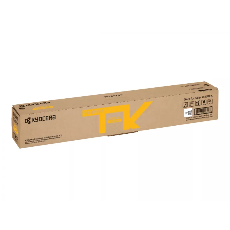 KYOCERA TK-8115Y tonerio kasetė 1 vnt. originali geltona
